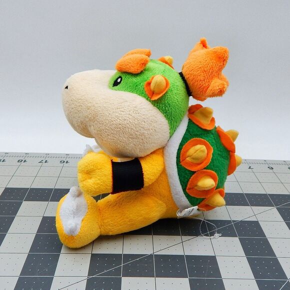Super Mario Bros Baby Bowser Jr. Plush 6 In Sanei Japan Nintendo Stuffed Toy - Picture 2 of 11